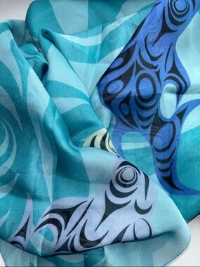 Northwest Spirit Collection chiffon infinity scarf